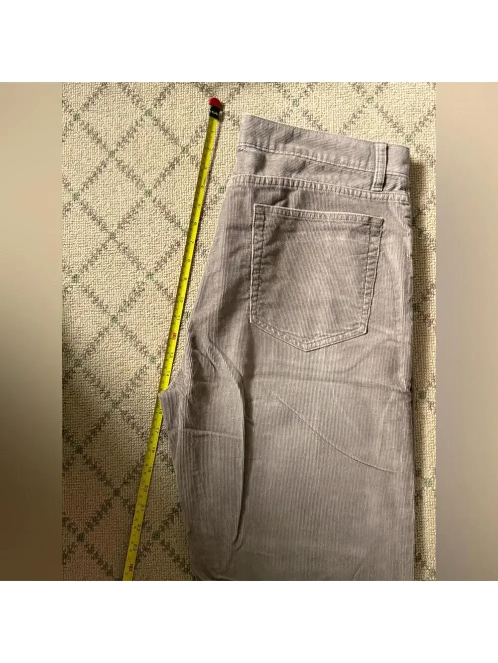 J. Crew brown thin waled corduroy pants 35 x 32 Relaxed Fit